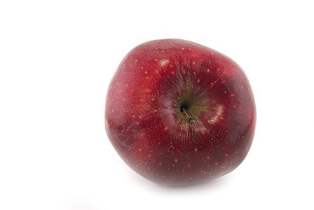 白色上孤立的红色苹果小吃食物早餐水果果汁液体美食图片