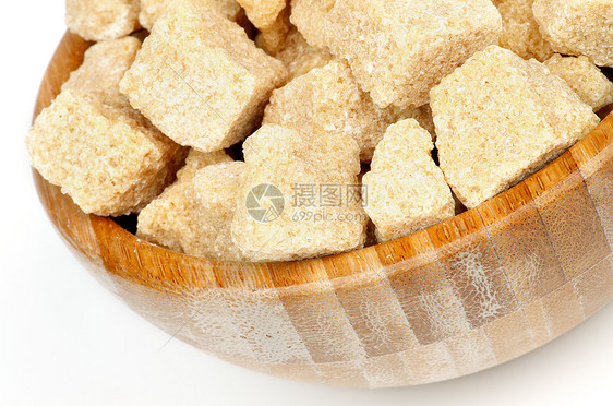棕色糖食物饮食立方体甜食木头生食蔗糖图片