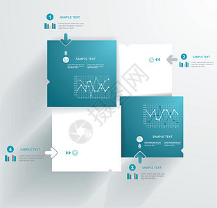 现代设计模板 可用于信息图表图片