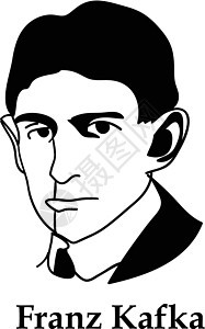 Franz Kafka(矢量)图片