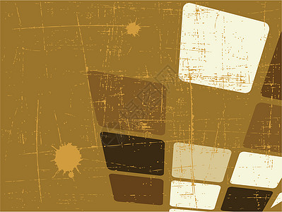 棕色矢量抽象背景艺术碎片化框架公司电脑插图墙纸高科技白色海报图片