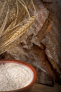 大米面粉谷物和农用产品背景