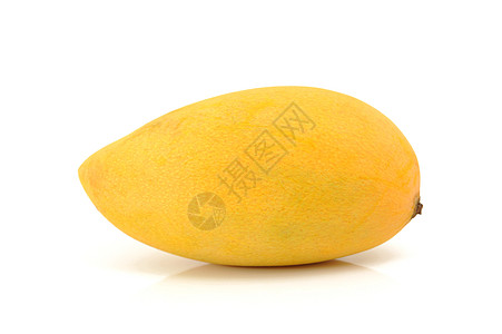 芒果热带食物饮食水果蔬菜气候黄色背景图片