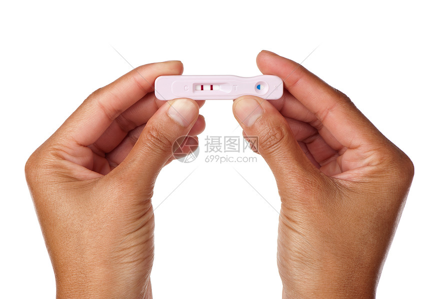 阳性家庭怀孕测试图片