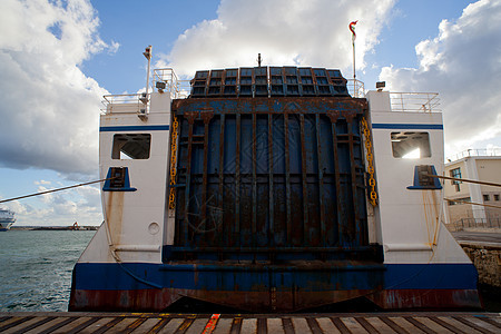 渡船港口海洋旅行运输摆渡船码头旅游图片