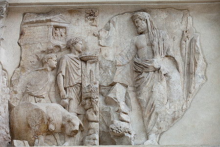 罗马  和平祭坛 奥古斯都和平祭坛帝国雕塑纪念碑旅行宽慰考古学宗教校园吸引力艺术图片
