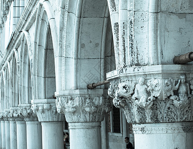威尼斯专栏石头古物柱子花朵艺术旅行旅游首都文化雕塑图片