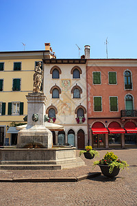 保罗迪亚科诺广场 意大利雕塑纪念碑房屋雕像遗产正方形图片