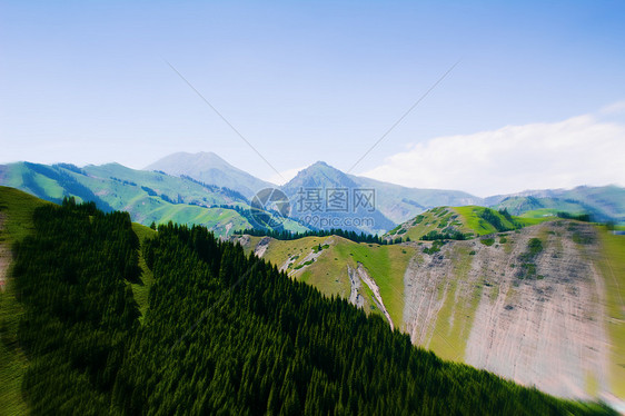 自然及自然资源地点天空太阳土地阳光山脉薄雾旅行山峰图片