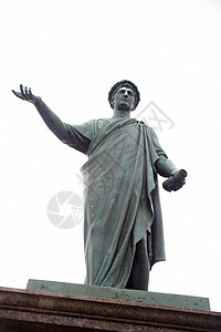 Odessa的纪念碑基座式季节黄色天空水平铸铁雕塑照片青铜建筑物图片