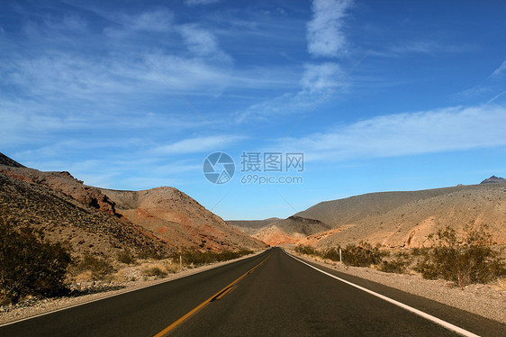 内华达死亡谷地公园旅行土地国家风景划分沙漠速度地标地平线图片