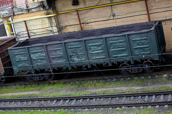 Wagon 列车在轨列车商品铁路草地出口运输地面货车工业进口旅行图片