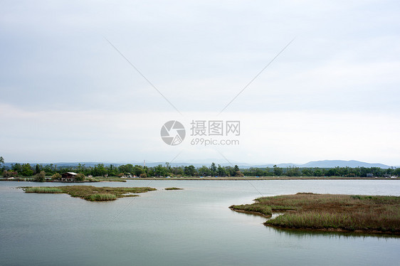 伊索拉迪耶拉锥形植被自然保护区废墟小马湿地图片