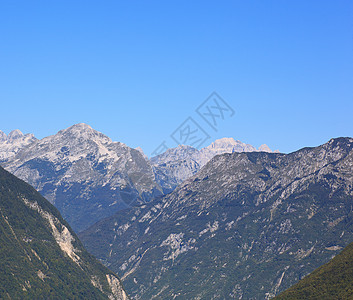 朱利安阿尔卑斯牧场天空国家风景草地农村乡村松林木头花园图片