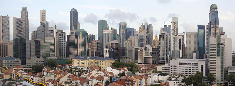 华人城一带的新加坡天线图片