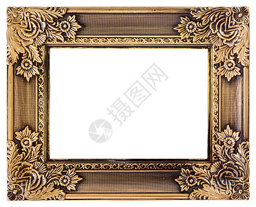 爱情金框摄影框架玫瑰椭圆形婚礼金子绘画照片材料装饰品图片