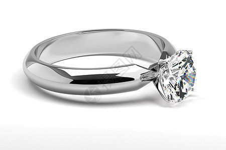 单一钻石环配饰礼物金子女性石头宝藏白色财富珠宝婚礼图片