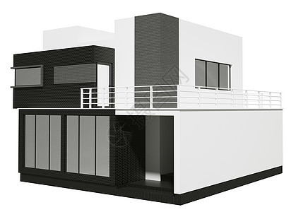 私人住宅外部3d图片