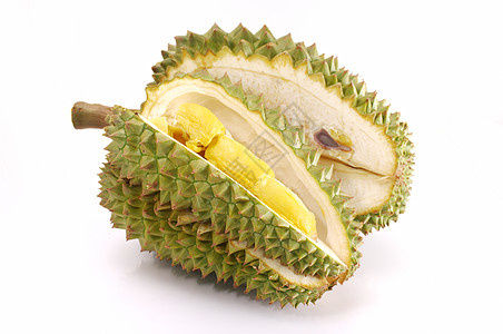 与世隔绝的新的Durian热带水果营养食物榴莲保健气味季节情调异国图片