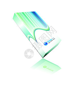白框图标集包装软件电子书纸板灰色盒子白色船运卡片电脑图片