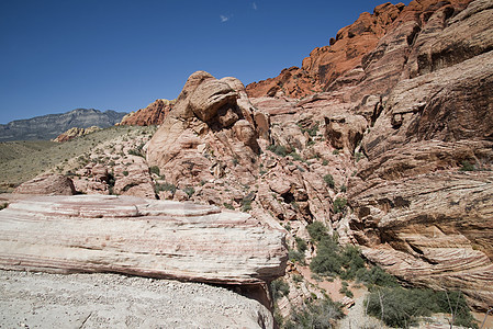 红岩峡谷形成图片
