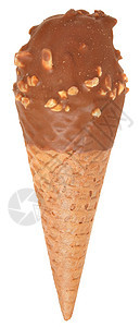 冰淇淋食物巧克力小吃奶油香草坚果锥体甜点图片