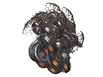 金属机器器具汽化矿石硬件合金岩石自动机汽车变形图片