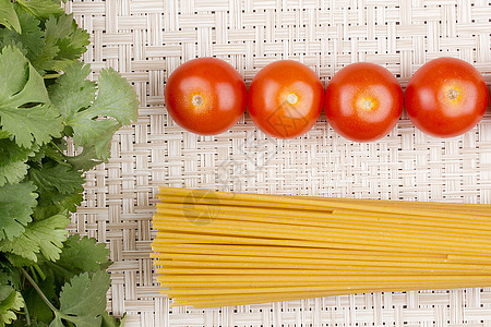 番茄和面粉饮食糖类红色金子烹饪面条杂货圆形营养蔬菜图片