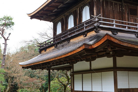 银阁寺  日本京都寺庙佛教徒遗产历史宝藏遗址历史性花园建筑景点图片