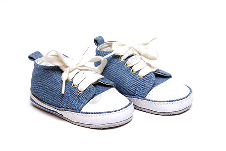 Denim婴儿鞋童年儿童运动鞋孩子蓝色蕾丝男生靴子母亲鞋类图片
