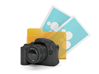 3d 插图 照片技术 摄影镜头拍摄和胶液图片