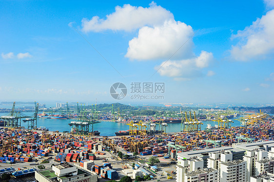 新加坡商业港口(新加坡商港)图片
