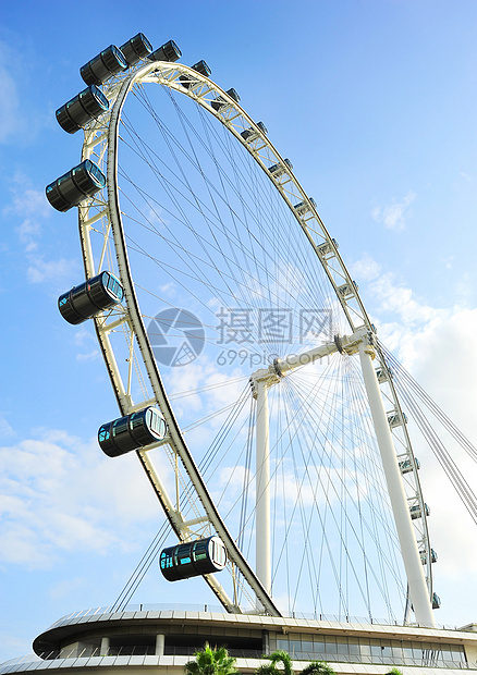 新加坡飞轮摩天轮车轮世界天空传单景点金属公园建筑学旅行图片