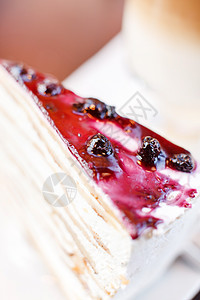 蓝莓芝士蛋糕面包水果盘子餐厅蛋糕宏观咖啡食物糕点美食图片