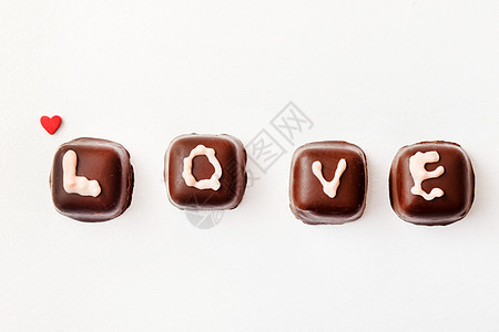 巧克力情人节礼物展示可可甜点棕色糖果小吃食物营养美食乐趣图片