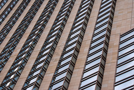 摩天大楼窗口金属建筑商业背景图片