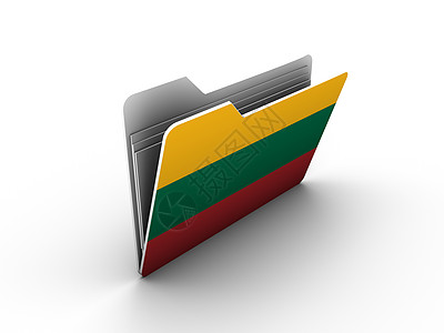 带有 Lithuania 旗帜的图标图片