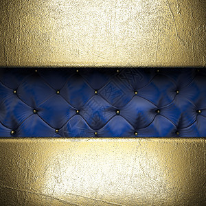 金金在织布背景上风格马戏团蓝色娱乐歌剧装饰金子出版物皇家宏观图片