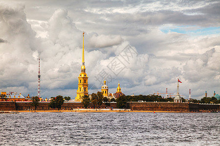 圣彼得堡圣彼得保罗要塞概况大教堂地方航海景观建筑建筑学天空城市旅行教会图片