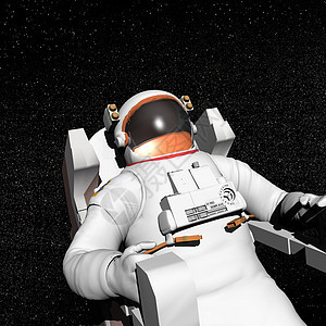 空间宇航员 - 3D图片