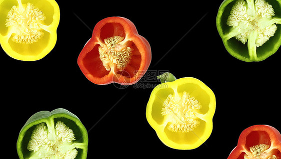 彩色甜甜的胡椒烹饪蔬菜食物橙子卫生保健美食营养辣椒香料图片