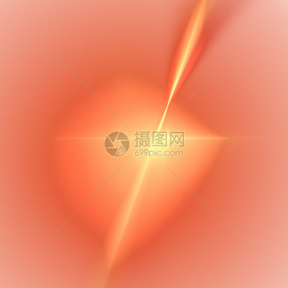 分形橙星爆破墙纸活力插图宇宙黄色太阳概念艺术星星图片
