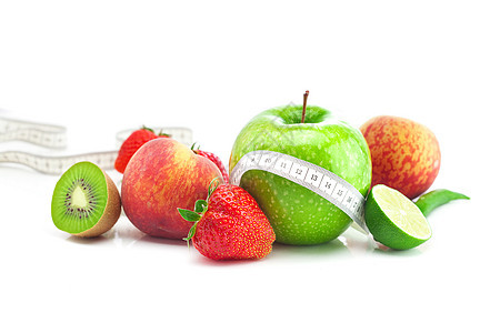奶油 柠檬 石灰 梨 基维和measu饮食浆果测量生活水果尺寸蔬菜乐器收藏植物图片