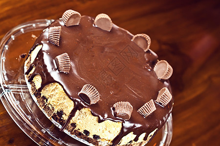 巧克力芝士蛋糕美食桌子馅饼黄油糕点杯子食物玻璃美味宏观图片