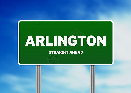 阿灵顿公路标志图片