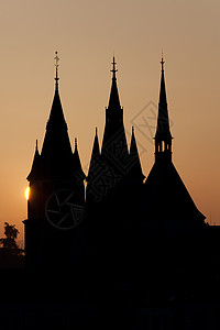法国布利斯 洛尔和切尔大教堂遗产旅游太阳背光大教堂建筑城市厨师长建筑学宗教图片