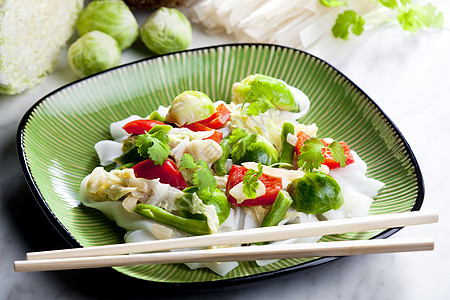 椰子奶亚洲蔬菜豆荚豆类食品食物美食胡椒营养米粉静物熟菜图片