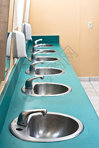 公共洗手间肥皂建造房间制品龙头绅士们厕所陶瓷浴室盥洗图片