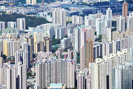 香港拥挤的大楼生活建筑学地板财产建筑城市窗帘高楼不动产住房图片