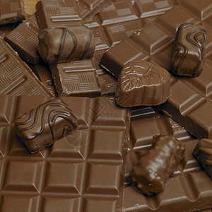 巧克力静止生活诱惑静物甜点糖果食品食物内饰营养棕色图片